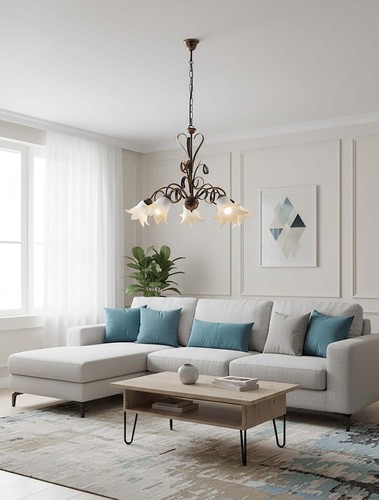 Lampadario classico ferro - classico,