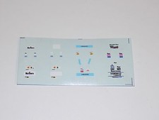 Foglio decalcomania 1/43 per