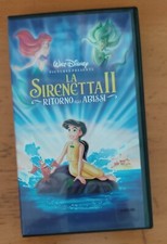 VHS Walt Disney LA SIRENETTA