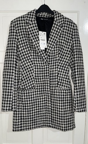 Zara abito blazer nero bianco - zara,