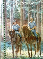 CALENDARIO CORPO FORESTALE DELLO STATO - CON CORDONCINO - ANNO 2009