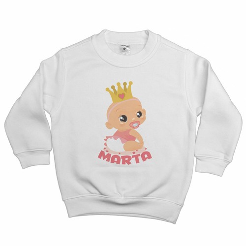 Felpa bambina personalizzata