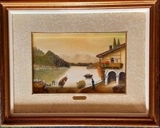 quadro olio  firmato