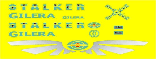 Kit adesivi gilera stalker - gilera,
