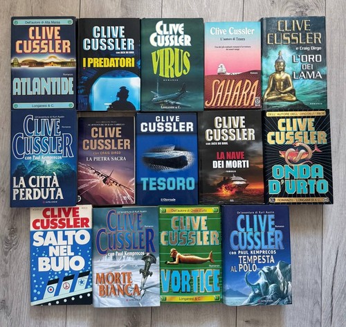 Lotto libri clive - 14, cussler