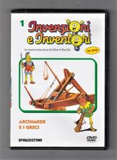 Dvd INVENZIONI E INVENTORI 1 Archimede e i Greci - Albert Barille' De Agostini 