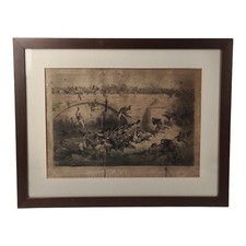 STAMPA ANTICA Prise de Ponte