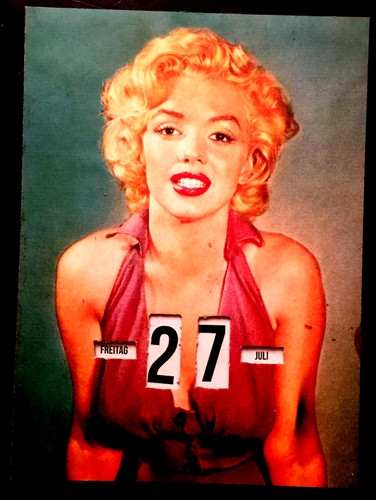 Marylin monroe drehkalender - ,