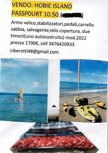 Kayak pedali vela hobie - pedali,