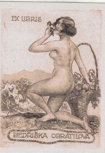 Libris bookplate a - ex,