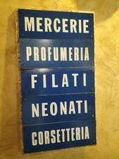 Lotto tabelle insegne negozio - tabelle,