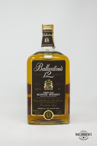Scotch whisky ballantine - scotch,