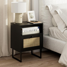Comodino in Rattan, Moderno