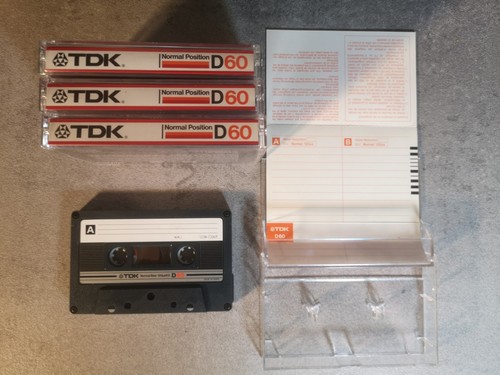 Lotto musicassette tdk - 4,