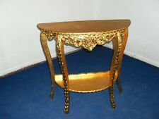 CONSOLLE IN LEGNO DECORO