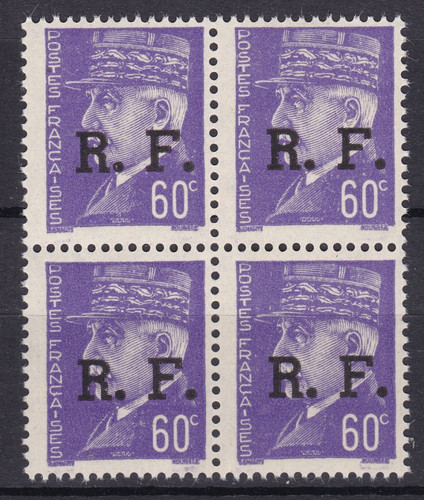 Timbres 1944 liberation lyon - 1944,