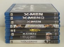 Lotto 8 Bluray Serie X-Men + Wolverine origini / immortale Ed. speciali 2 dischi