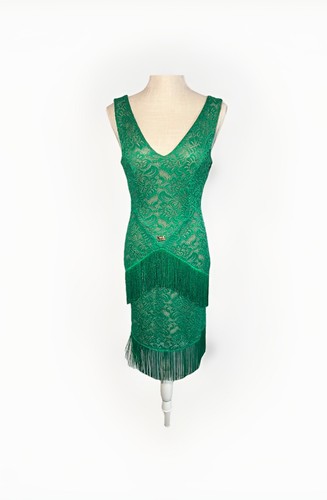 Abito roberta biagi verde - abito,