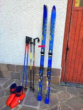 TUA Genesis sci 175cm scarponi 40 e bacchette vintage