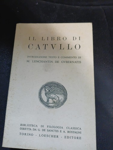 Libro catullo filologia - di,