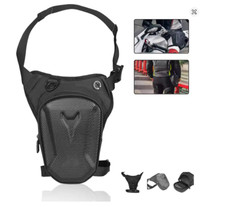 QS1 Borsa Tattica Gambe Uomo Impermeabile Moto Equitazione Tracolla Viaggio