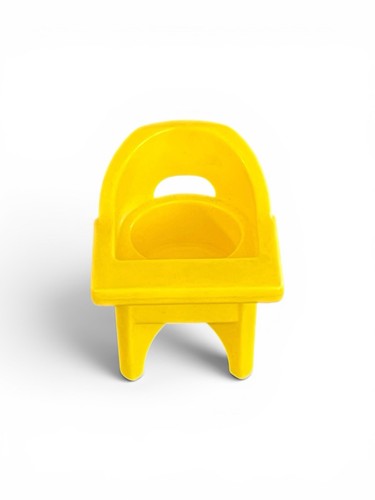 Seggiolone asilo giallo fisher - seggiolone,
