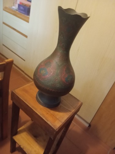 Grande vaso indiano etnico