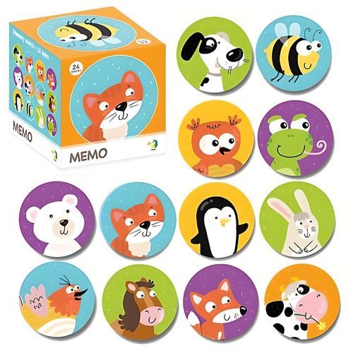 Mini memo game animali gioco - game,