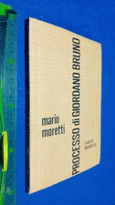 LIBRO; "Carte segrete".Processo di Giordano Bruno. 1970