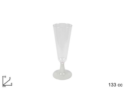 Set bicchieri calici flut in - 6,