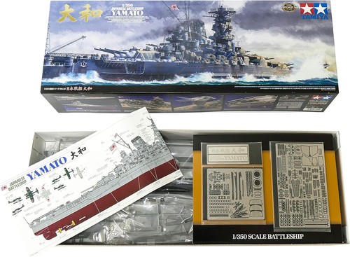 Maqueta tamiya yamato - tamiya, 1:350