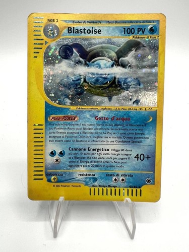 Carta pokemon blastoise 165 - carta,