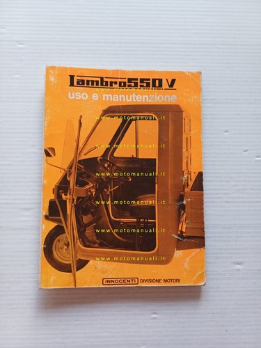 Innocenti lambro 550 1969 - 550, v