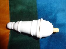 PERETTA ANTICA IN PORCELLANA-PULSANTE AVORIOLINA-1930-