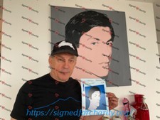 Tomas Arana Foto Autografata Signed Photo Autografo Andy Warhol Portrait