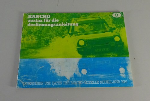 Manuale aggiuntivo talbot - manuale,