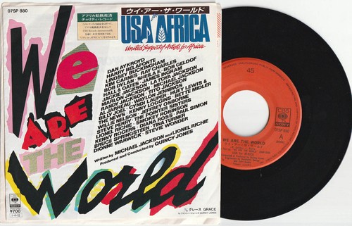 Michael jackson are the - we,