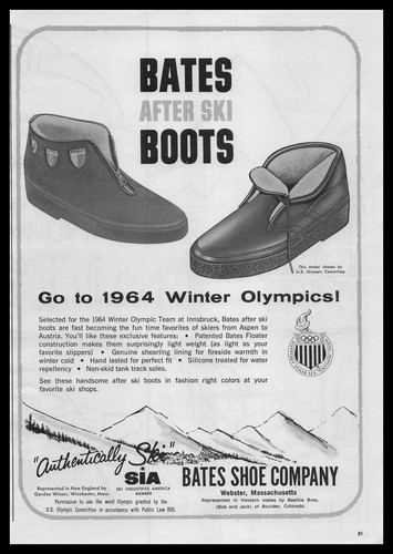 1964 bates shoe company - shoe,