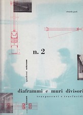 Paoli. Diaframmi e muri divisori (Quaderni Vitrum 2). Gio Ponti, Richard Neutra