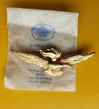 Distintivo Brevetto Johnson pilota Osservatore A.M. x Giacca Vintage 