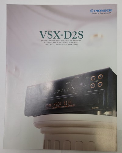 1990 pioneer vsx d2s - 1990's, vsx-d2s