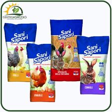 MANGIME PETRINI PER PULCINI POLLII GALLINE CONIGLI DA 10Kg DI ALTISSIMA QUALITA'