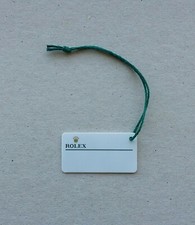 ROLEX White Hang Tag Bianco (Unwritten)