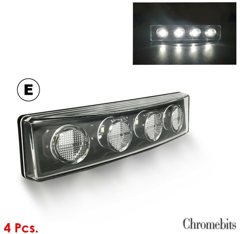 Bianco visiera luce led - bianco,
