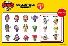 Brawl stars mini figures - stars, 3d