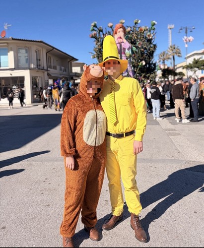 Costume carnevale coppia - costume, da