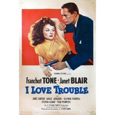 I Love Trouble 1948 Rare Film