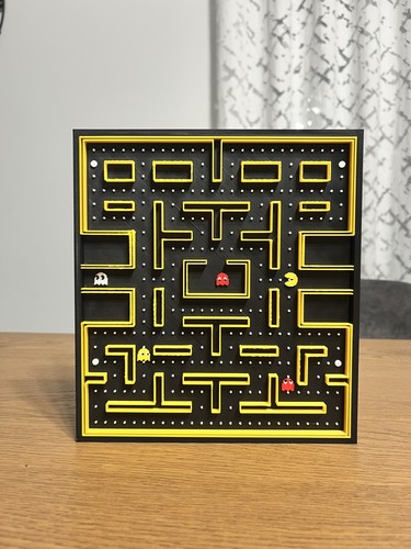 Quadro pacman 20x18cm - quadro,