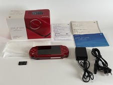 Console PSP-3000 rossa, cavo
