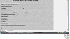 SOFTWARE GESTIONALE MEDIAZIONE CIVILE E COMMERCIALE SU PEN DRIVE